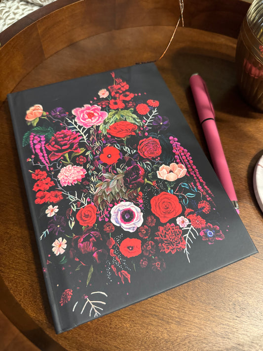 Midnight Garden Hardcover Journal