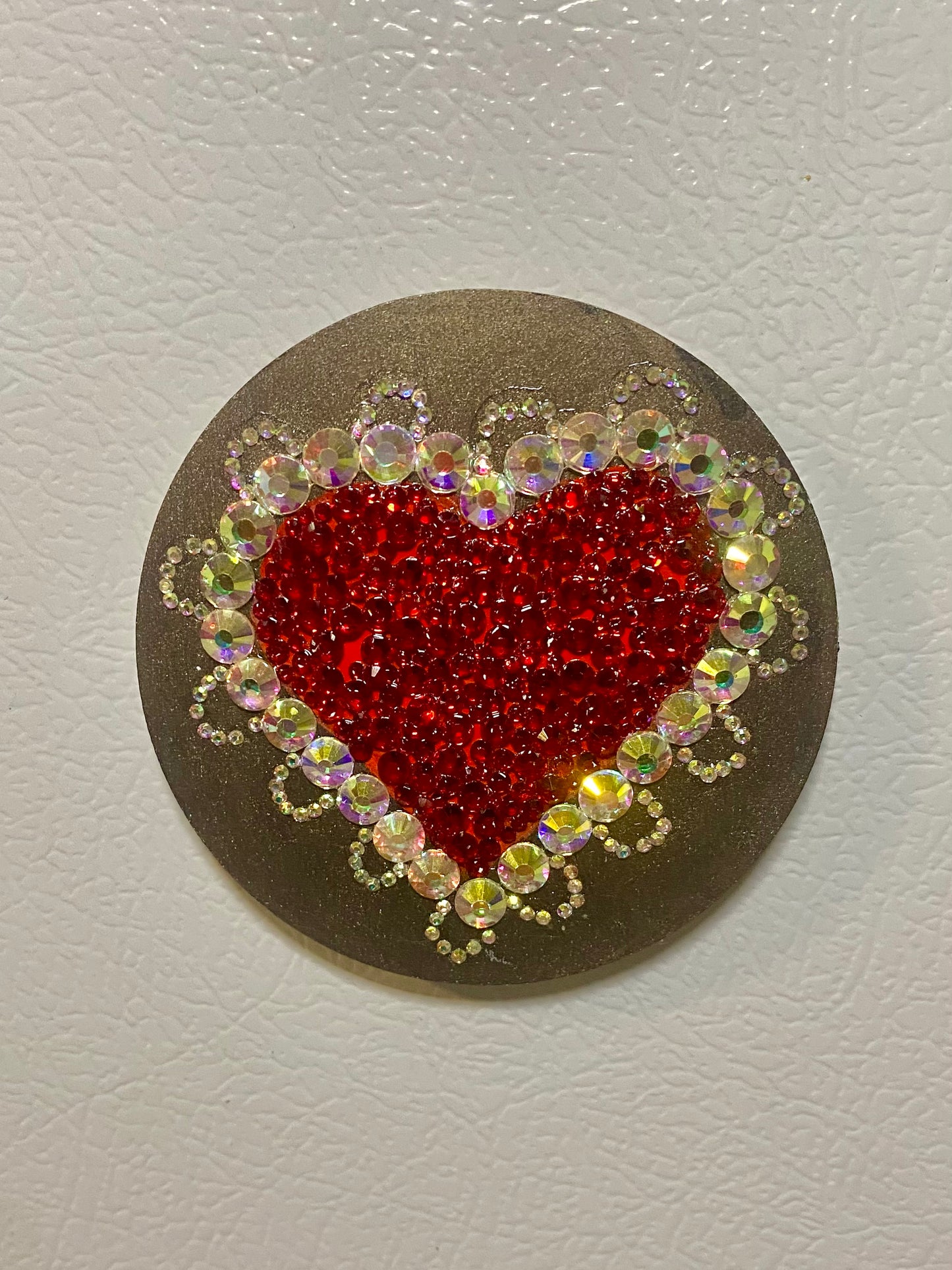 Red Heart Magnet